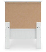 Bostwick Shoals Twin Panel Bed, Dresser, Mirror and Nightstand - Tampa Furniture Outlet