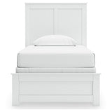 Bostwick Shoals Twin Panel Bed, Dresser, Mirror and Nightstand - Tampa Furniture Outlet