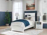 Bostwick Shoals Twin Panel Bed, Dresser, Mirror and Nightstand - Tampa Furniture Outlet