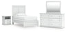 Tampa Furniture Outlet - Ashley Furniture - Bostwick Shoals Twin Panel Bed, Dresser, Mirror and Nightstand - Twin Panel Bed, Dresser, Mirror and Nightstand - B139B60