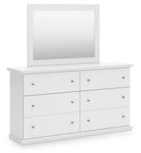 Bostwick Shoals Twin Panel Bed, Dresser, Mirror and Nightstand - Tampa Furniture Outlet
