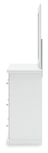Bostwick Shoals Twin Panel Bed, Dresser, Mirror and Nightstand - Tampa Furniture Outlet