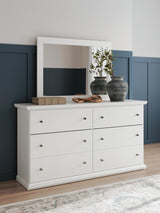Bostwick Shoals Twin Panel Bed, Dresser, Mirror and Nightstand - Tampa Furniture Outlet