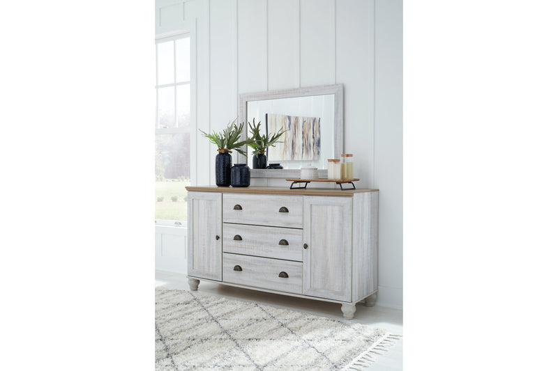 Haven Bay Dresser and Mirror - Tampa Furniture Outlet