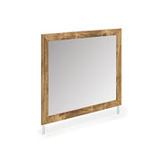 Tampa Furniture Outlet - Ashley Furniture - Maystonna Bedroom - Bedroom Mirror / Brown - PCB1580-36