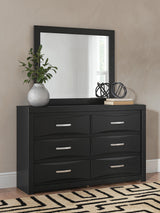 Tampa Furniture Outlet - Ashley Furniture - Stabotta Bedroom - Dresser and Mirror - PCB1755B1