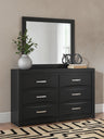 Tampa Furniture Outlet - Ashley Furniture - Stabotta Bedroom - Dresser and Mirror - PCB1755B1