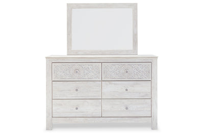 Paxberry Dresser and Mirror - Tampa Furniture Outlet