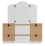 Kozlani Vanity with Mirror - Tampa Furniture Outlet