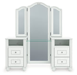 Kozlani Vanity with Mirror - Tampa Furniture Outlet