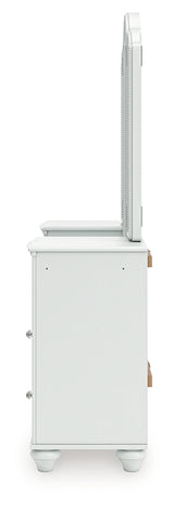 Kozlani Vanity with Mirror - Tampa Furniture Outlet