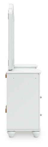 Kozlani Vanity with Mirror - Tampa Furniture Outlet