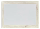 Tampa Furniture Outlet - Ashley Furniture - Cambeck Bedroom - Bedroom Mirror / Whitewash - B192-36