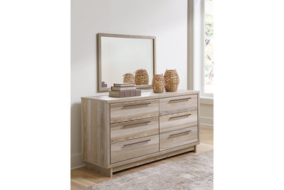 Hasbrick Dresser and Mirror - Tampa Furniture Outlet