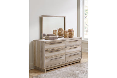 Hasbrick Dresser and Mirror - Tampa Furniture Outlet