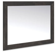 Tampa Furniture Outlet - Ashley Furniture - Hollivern Bedroom - Bedroom Mirror / Dark Gray - PCB2108-36