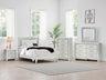 Tampa Furniture Outlet - Ashley Furniture - Zyniden Bedroom - Six Drawer Dresser / Silver - B2114-31