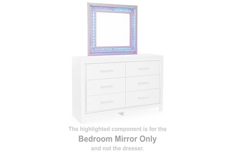 Tampa Furniture Outlet - Ashley Furniture - Zyniden Bedroom - Bedroom Mirror / Silver - B2114-36