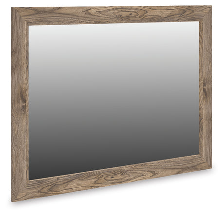 Tampa Furniture Outlet - Ashley Furniture - Rusticott Bedroom - Bedroom Mirror / Brown - PCB2260-36
