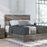 Tampa Furniture Outlet - Ashley Furniture - Graystorm Bedroom - King Panel Bed / Brown Gray - PCB2405B8