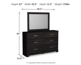 Belachime King Panel Bed, Dresser, Mirror, Chest and Nightstand - Tampa Furniture Outlet