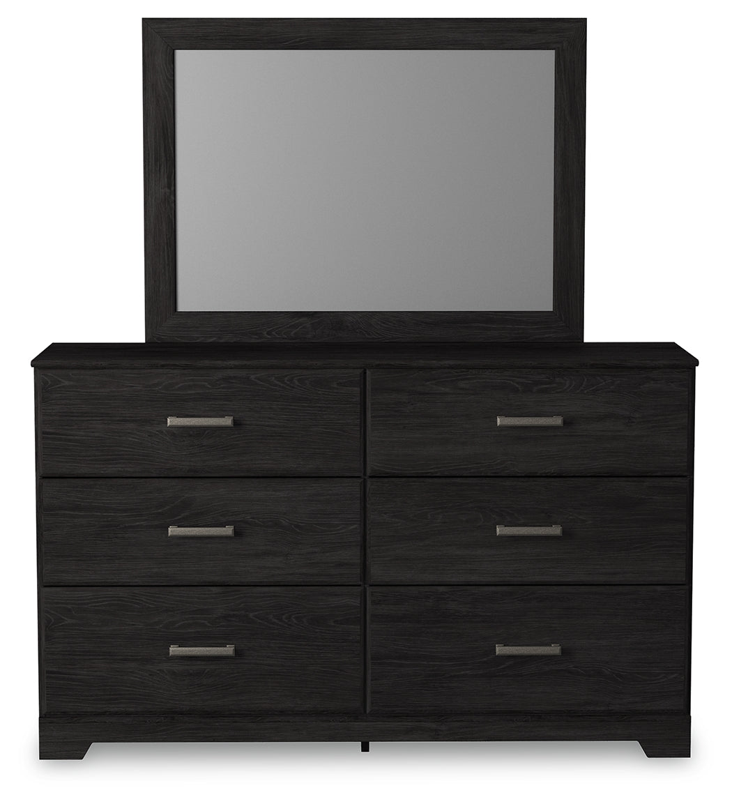 Belachime King Panel Bed, Dresser, Mirror, Chest and Nightstand - Tampa Furniture Outlet