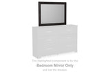 Tampa Furniture Outlet - Ashley Furniture - Belachime Bedroom - Bedroom Mirror / Charcoal - B2589-36