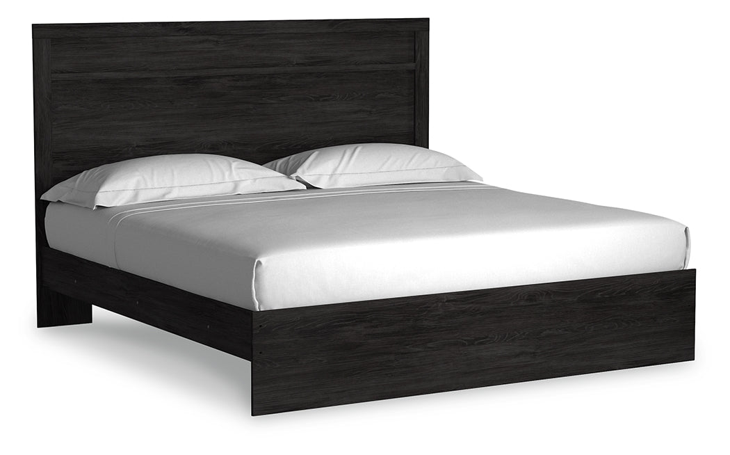 Belachime King Panel Bed, Dresser, Mirror, Chest and Nightstand - Tampa Furniture Outlet