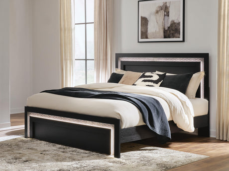 Tampa Furniture Outlet - Ashley Furniture - Brizmore Bedroom - Queen Panel Bed / Black - PCB2611B11