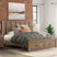 Tampa Furniture Outlet - Ashley Furniture - Oliandon Bedroom - King Panel Storage Bed - PCB2844B7
