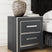 Tampa Furniture Outlet - Ashley Furniture - Zuraleus Bedroom - Two Drawer Night Stand / Black - PCB3380-92