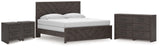 Prendonea King Panel Bed, Dresser and 2 Nightstands - Tampa Furniture Outlet
