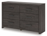 Prendonea King Panel Bed, Dresser and 2 Nightstands - Tampa Furniture Outlet