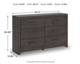 Prendonea King Panel Bed, Dresser and 2 Nightstands - Tampa Furniture Outlet