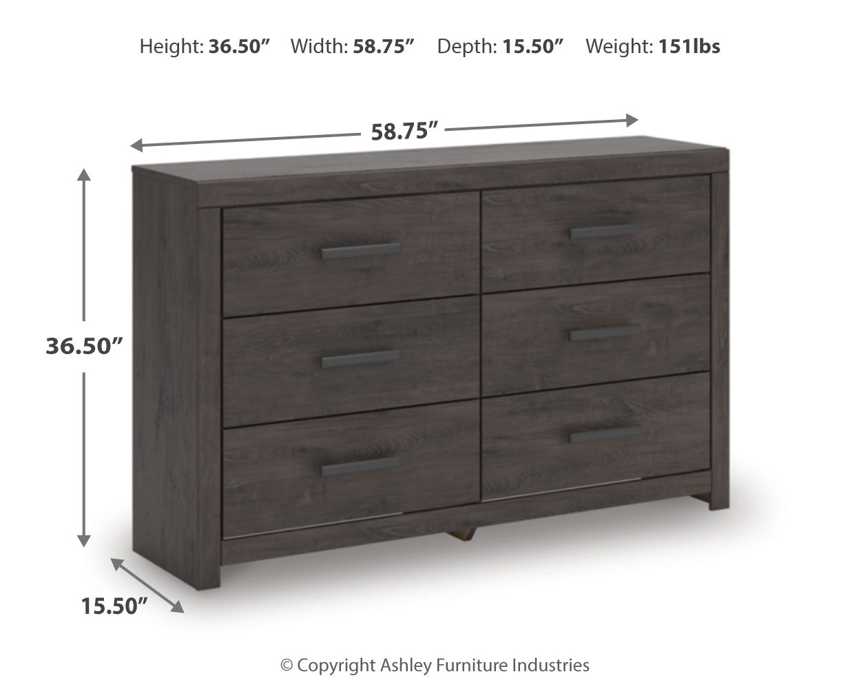 Prendonea King Panel Bed, Dresser and 2 Nightstands - Tampa Furniture Outlet