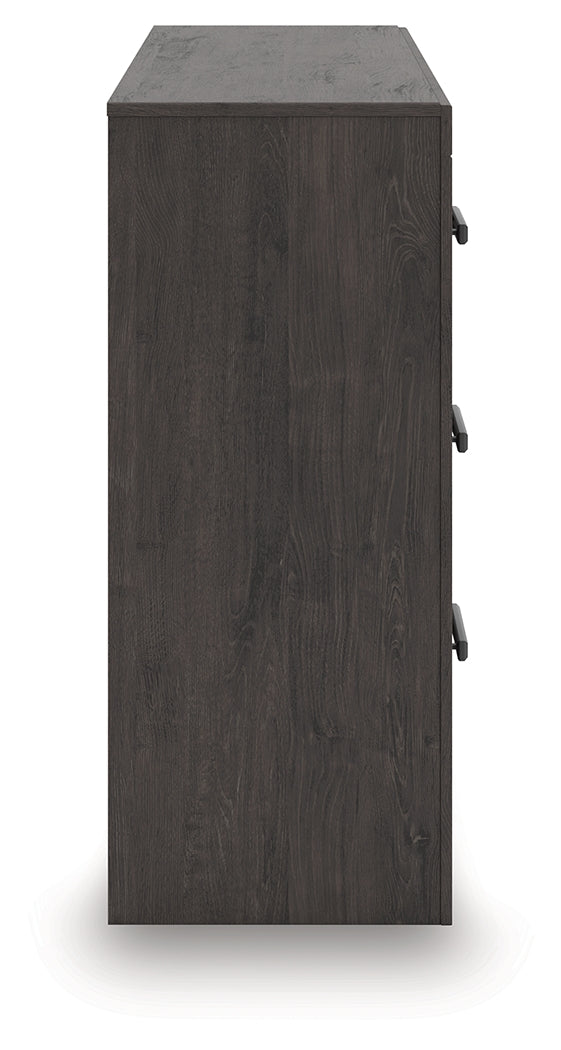 Prendonea King Panel Bed, Dresser and 2 Nightstands - Tampa Furniture Outlet