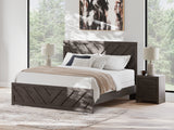 Prendonea King Panel Bed, Dresser and 2 Nightstands - Tampa Furniture Outlet