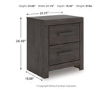 Prendonea King Panel Bed, Dresser and 2 Nightstands - Tampa Furniture Outlet