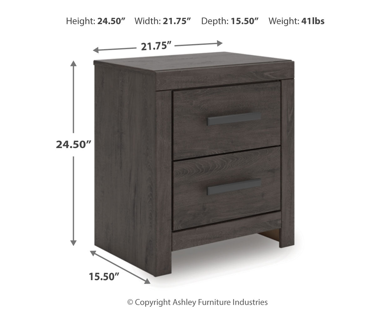 Prendonea King Panel Bed, Dresser and 2 Nightstands - Tampa Furniture Outlet