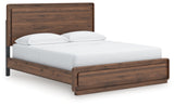 Tampa Furniture Outlet - Ashley Furniture - Fortlorn Bedroom - California King Panel Bed / Walnut Brown - PCB386B5
