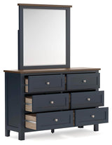 Landocken Queen Panel Bed, Dresser, Mirror and Nightstand - Tampa Furniture Outlet