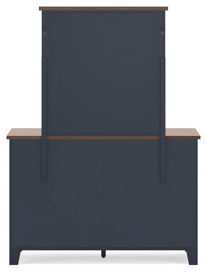 Landocken Queen Panel Bed, Dresser, Mirror and Nightstand - Tampa Furniture Outlet