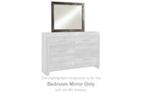 Tampa Furniture Outlet - Ashley Furniture - Wynnlow Bedroom - Bedroom Mirror / Gray - B440-36