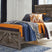 Tampa Furniture Outlet - Ashley Furniture - Wynnlow Bedroom - Queen Upholstered Poster Bed / Gray - B440B7