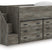 Tampa Furniture Outlet - Ashley Furniture - Frandern Twin Loft Bed with Drawer Storage - Twin Loft Bed with Drawer Storage / Warm Gray - B4480B26