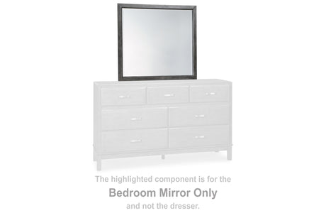 Tampa Furniture Outlet - Ashley Furniture - Caitbrook Bedroom - Bedroom Mirror / Gray - B476-36