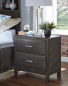 Tampa Furniture Outlet - Ashley Furniture - Caitbrook Bedroom - King Storage Bed with 8 Drawers / Gray - B476B6