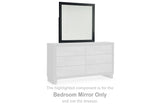 Tampa Furniture Outlet - Ashley Furniture - Kraeburn Bedroom - Bedroom Mirror / Brown/Black - B496-36