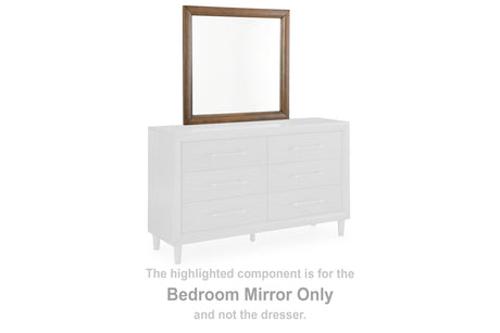 Tampa Furniture Outlet - Ashley Furniture - Lyncott Bedroom - Bedroom Mirror / Brown - B615-36
