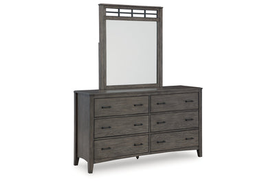 Montillan Dresser and Mirror - Tampa Furniture Outlet
